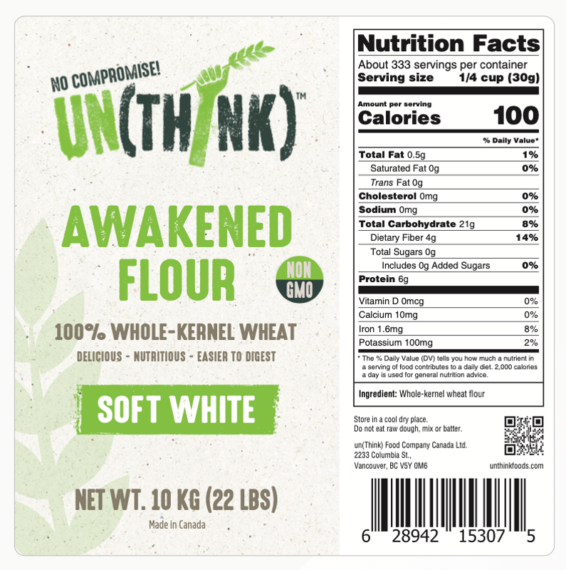 UN(THINK)™ Whole Kernel Whole Wheat Flour - Soft White